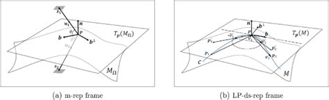 Illustration Of A Local Frame N Is Normal To Tangent Planes T P M Download Scientific