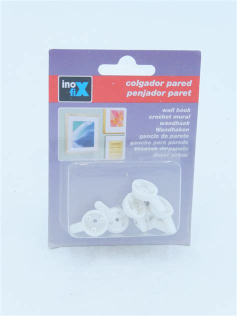 Inofix Colgador Pared Color Blanco Unidades El Cash Online