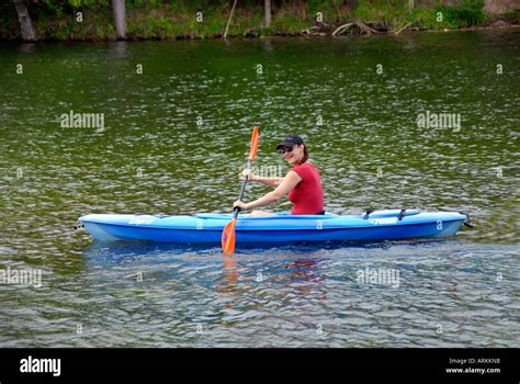 Canoeing On The Au Sable River At The Rifle River Recreational Area