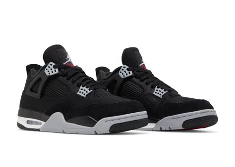 Nike Air Jordan 4 Retro Se Black Canvas Dh7138 006 Sneaker Baker