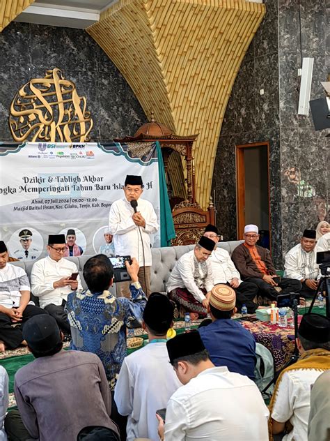 Kukuhkan Pengurus Baru Dmi Periode Jk Dorong Program Masjid