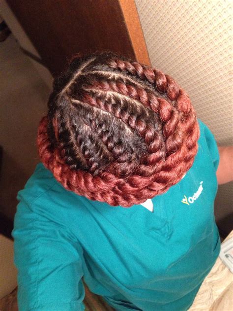 Need A Cute Protective Style? - 18 Flat Twist Updo Styles You Should ...