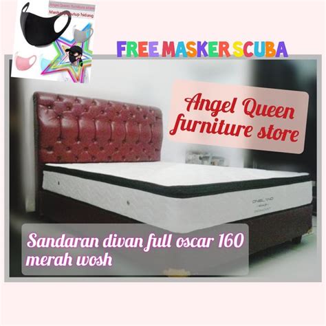 Jual Dipan Sandaran Uk Roma Full Set Ranjang Kasur Tempat Tidur