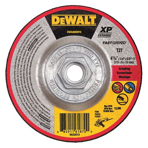 Dewalt Abrasive Cut Off Wheel In Abrasive Wheel Dia Ceramic