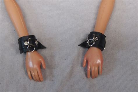 Bondage Cuffs For Scale Doll Phicen Barbie Hot Toys Etsy Australia