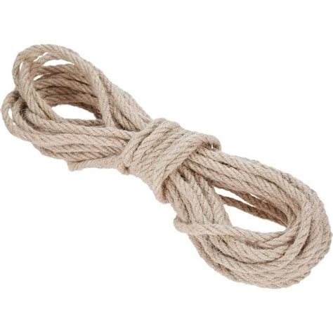 Zkenshan Ficelle Jute Corde De Jute Naturel Mm Mm Kaki Tissu Ficelle