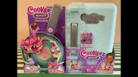 Unboxing Cookeez Makery Pancake Treatz Freezy Cakez Fridge Youtube