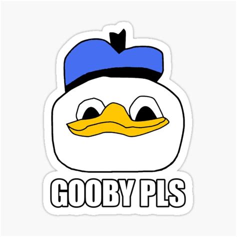 Uncle Dolan Duck Meme Gooby Pls Classic Sticker By Bettymarian6g Redbubble