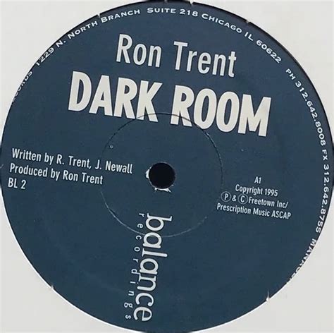 Dark Room By Ron Trent Single Deep House Reviews Ratings Credits