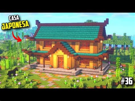 COMO HACER Una CASA JAPONESA PERFECTA Para MINECRAFT SURVIVAL YouTube