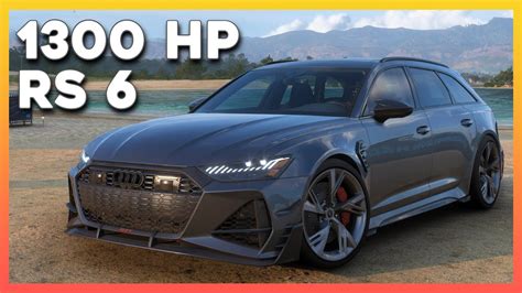 Audi Rs Avant Full Customization In Forza Horizon Youtube