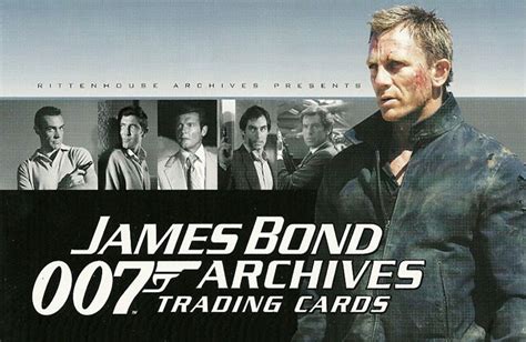 Rittenhouse James Bond Archives Checklist Trading Cards