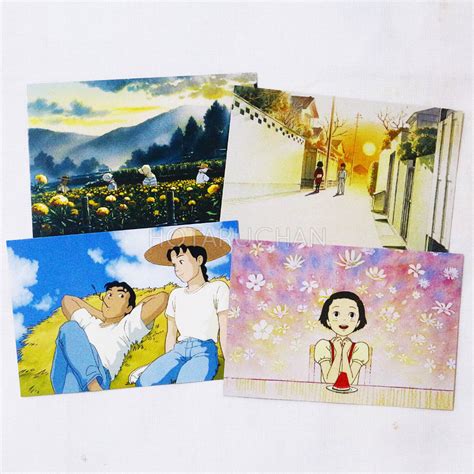 Jual Official Only Yesterday Studio Ghibli Collectible Postcards