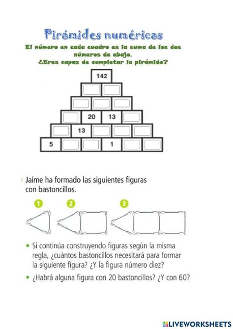 Razonamiento Matem Tico Ficha De Relaciones L Gico Matem Ticas