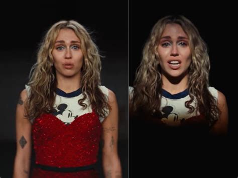 Miley Cyrus Breaks Down In Used To Be Young Music Video