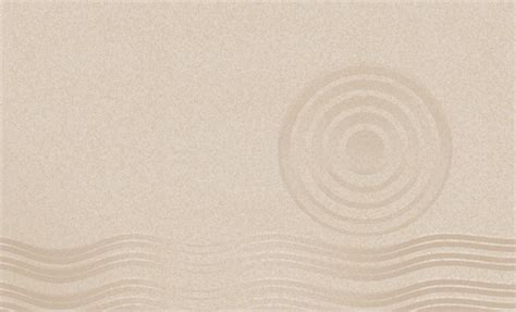 Sand beach texture with simple spiritual patterns in Japanese Zen ...