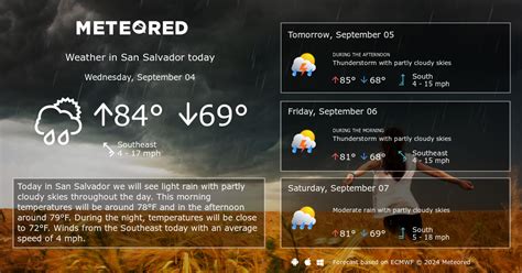 San Salvador Weather 14 days - Meteored