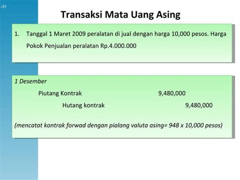 Transaksi Mata Uang Asing Pertemuan Ke 7 PPT