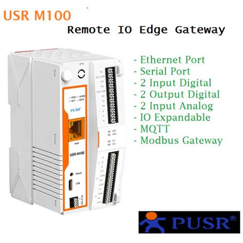 Jual Usr M Iot Gateway Industrial Ethernet Remote Io Modbus Gateway