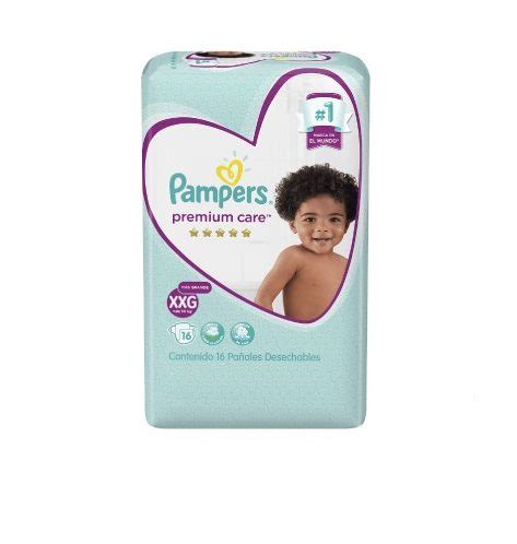 pampers premium care XXG 16 pañales Panales Tin Tin