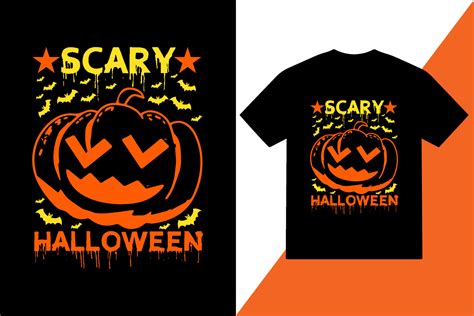 Scary Halloween T shirt Design Halloween t shirt design 29887184 Vector ...