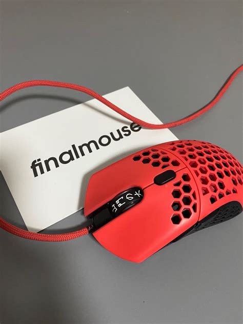 Finalmouse Air58 Ninja Cherry Blossom Red Mouse P Computador