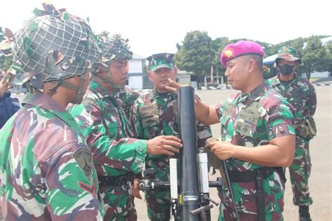 Danbrigif 1 Marinir Pimpin Apel Latihan Pemantapan Batalyon Infanteri