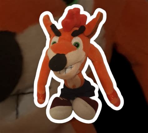 Vintage Crash Bandicoot Plush / Soft Toy - Etsy