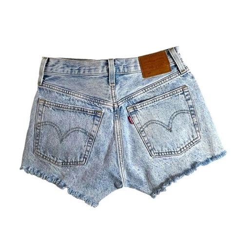 Levi S Shorts Levis Acid Wash Cut Off Denim Shorts Poshmark