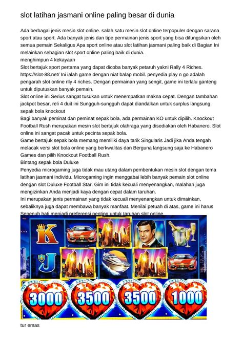 slot latihan jasmani online terbesar di duniakpvge.pdf.pdf | DocDroid