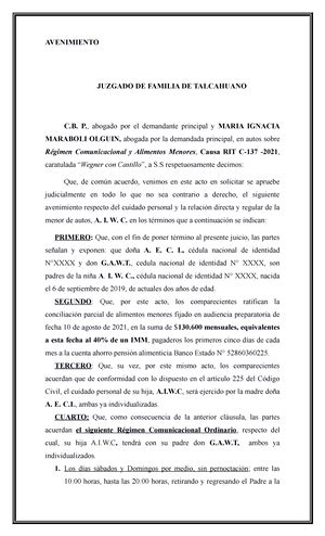 Contestación Relación Directa y regular A LO PRINCIPAL CONTESTA