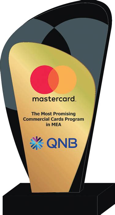 Qnb Gets Award For Most Promising Commercial Cards Programme In Mea