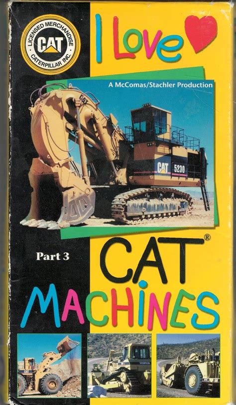 Jp I Love Cat Machines 1 Vhs I Love Cat Machines Dvd