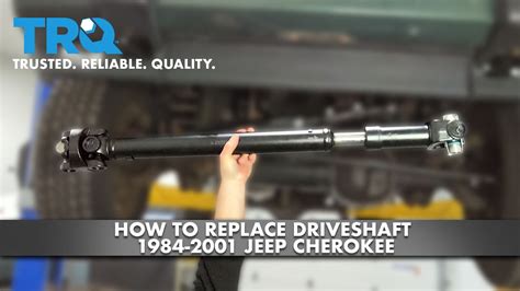 How To Replace Drive Shaft Jeep Cherokee Youtube