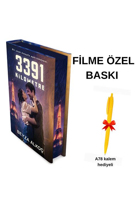 İndigo Kitap 3391 Kilometre Sınırlı Özel Baskı Ciltli Poster Ayraçlı