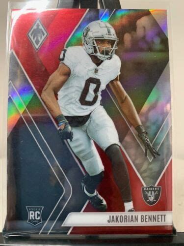 2023 Panini Phoenix JAKORIAN BENNETT Red Rookie Parallel 250 Raiders