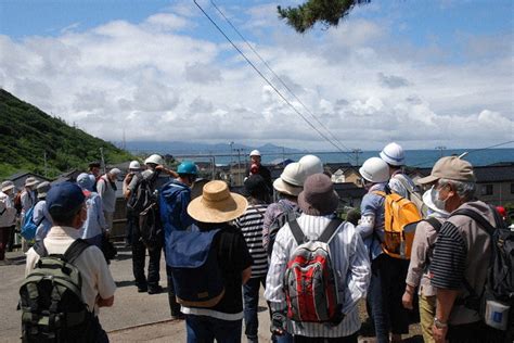 中越沖地震13年 記憶の風化防ごう 津波も想定し避難訓練 柏崎で80人参加 原発事故やコロナ対策確認 ／新潟 毎日新聞