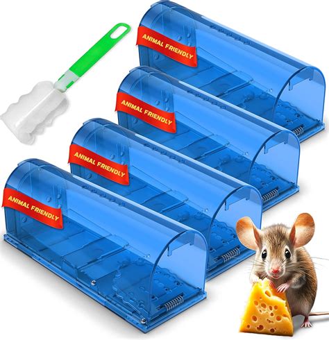 Utopia Home Humane Mouse Traps Indoor For Home Pack Of 4