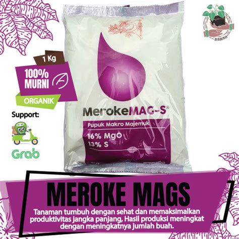 Jual Pupuk Tanaman Meroke MAG S 1 Kg Makro Magnesium Sulfat Hidroponik