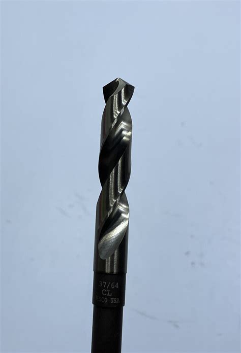 Chicago Latrobe S D Drill 145884 37 64 Cobalt 1 2 Reduced Shank HSCO