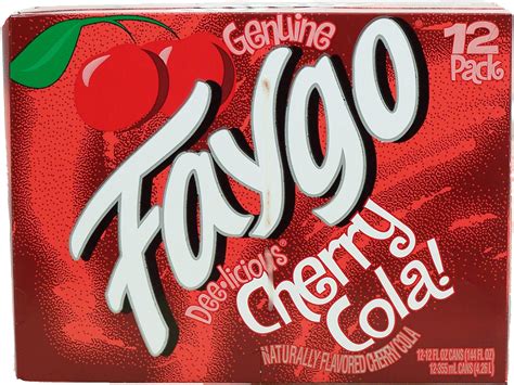 Groceries-Express.com Product Infomation for Faygo cherry cola soda, 12-fl. oz. cans" 7380000531