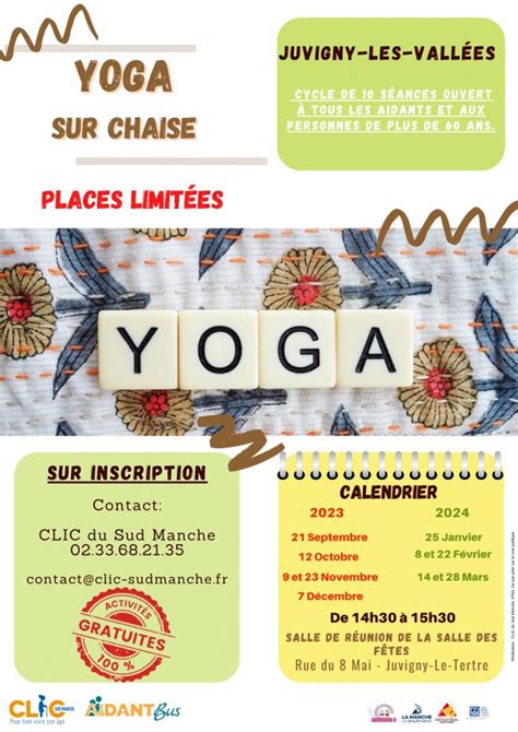 Yoga Sur Chaise Juvigny Le Tertre Sortie Et Visite