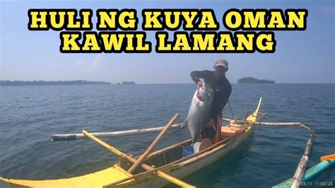 Malaking Talakitok Nahuli Sa Calayo Giant Trevally Traditional