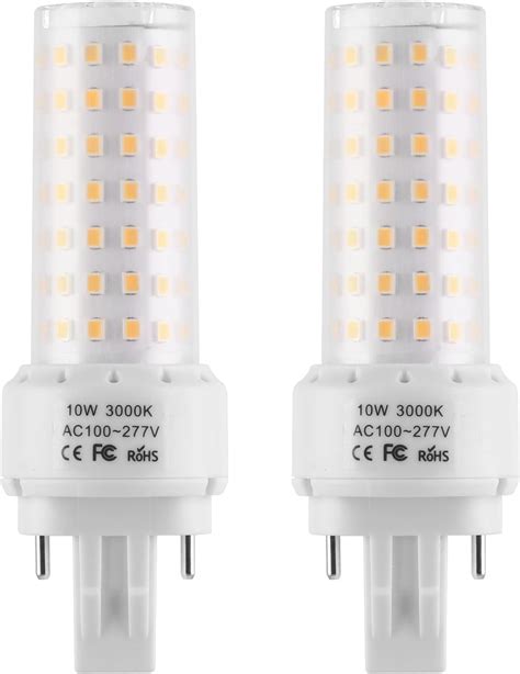 Ulikeled 2 Pack 7w 2 Pin Gx23 Led Horizontal Pl Light Bulb 13w Cfl