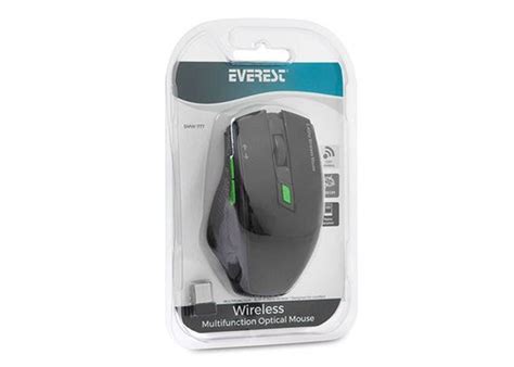 Everest SMW 777 Usb 2 4Ghz Optik Wireless Mouse Siyah D R