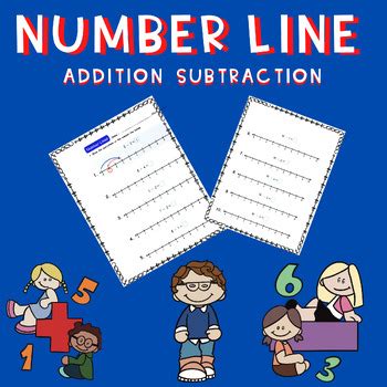 Addition & Subtraction line | Number Line Addition Subtraction | TPT