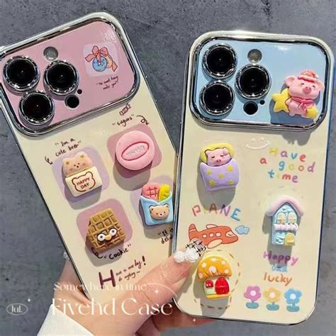 Cute Diy Doll Casing For Infinix Smart Note Hot I I Play Hot Pro Tecno Spark Go