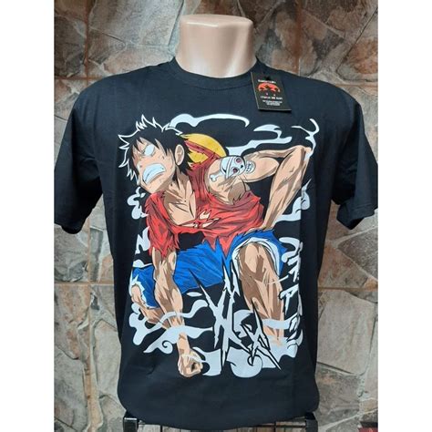 Camiseta Luffy One Piece Shopee Brasil