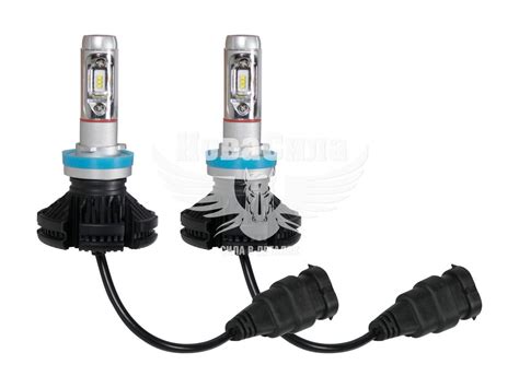 Купить Лампочка LED H11 (TURBO LED) (X3 6000K 50W) LED X3 H11, цена ...