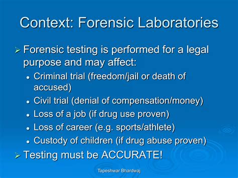 Quality Management System in Forensic Laboratories | PPTX